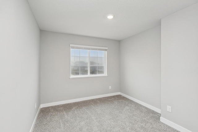 empty room featuring carpet floors