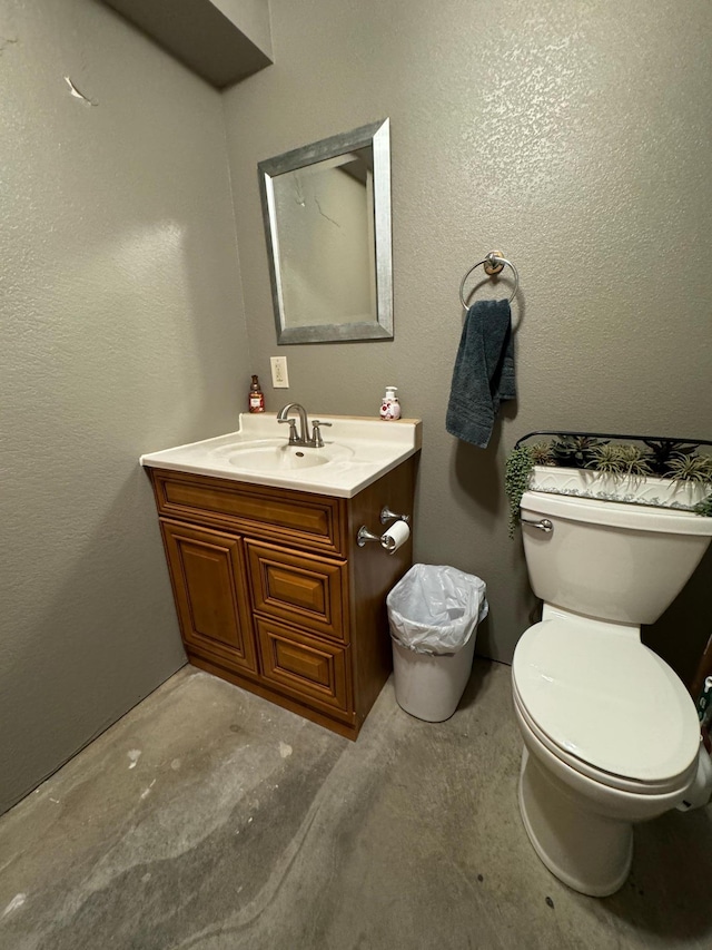 310 7th St SW, Roseau, MN 56751 - half bathroom with vanity and toilet