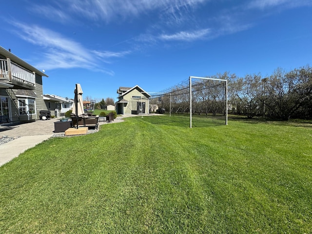 310 7th St SW, Roseau, MN 56751 - view of yard featuring a patio area