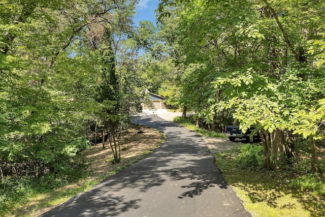 view of road