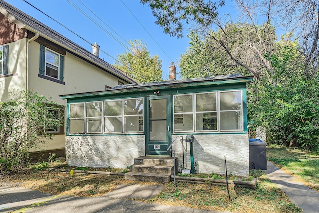 view of front of house