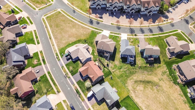 birds eye view of property featuring a residential view