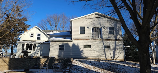 back of house featuring a patio