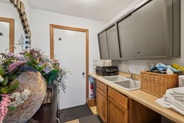 kitchen with sink