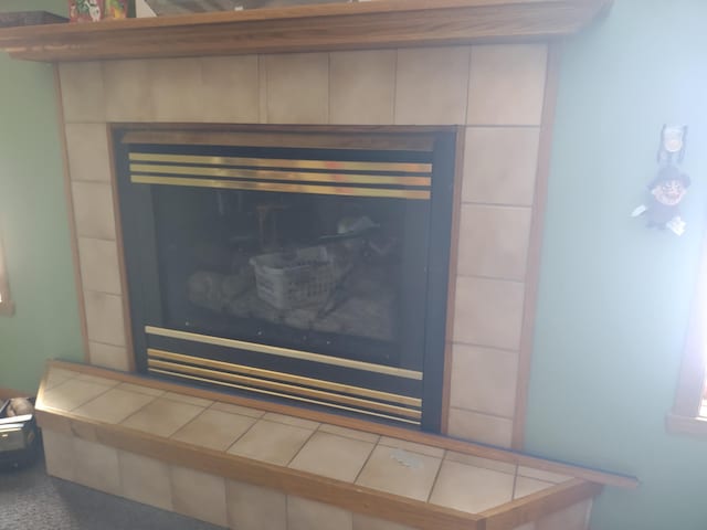 view of room details