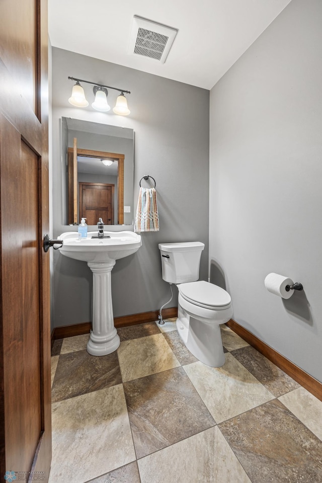 bathroom with toilet