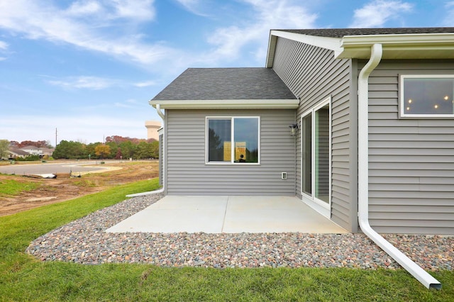 back of house featuring a patio