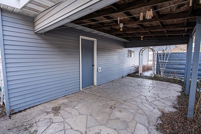 view of patio