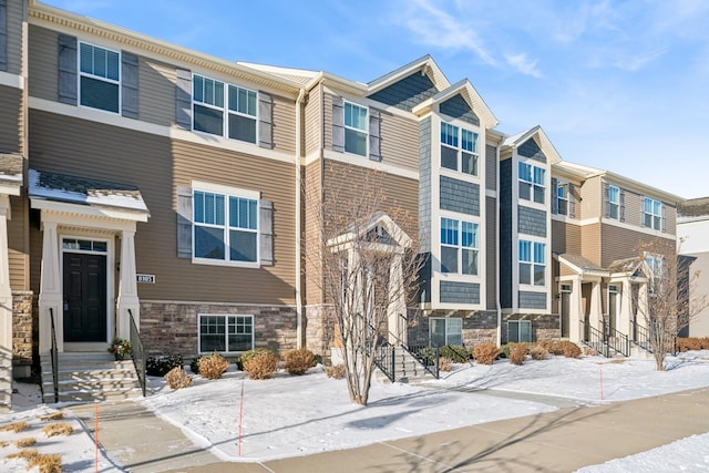 view of townhome / multi-family property