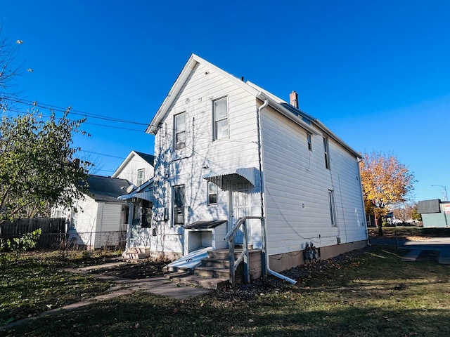 view of rear view of house