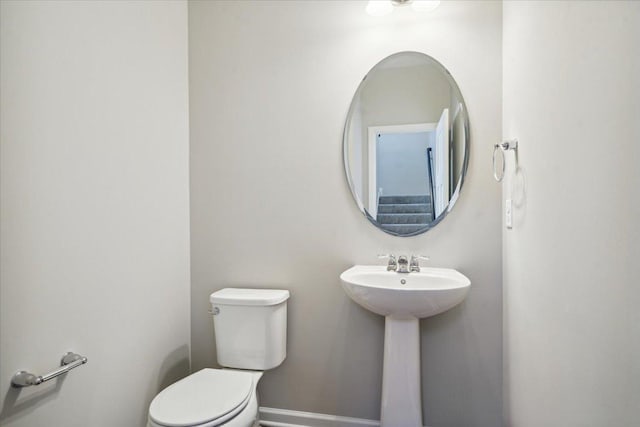 bathroom with toilet