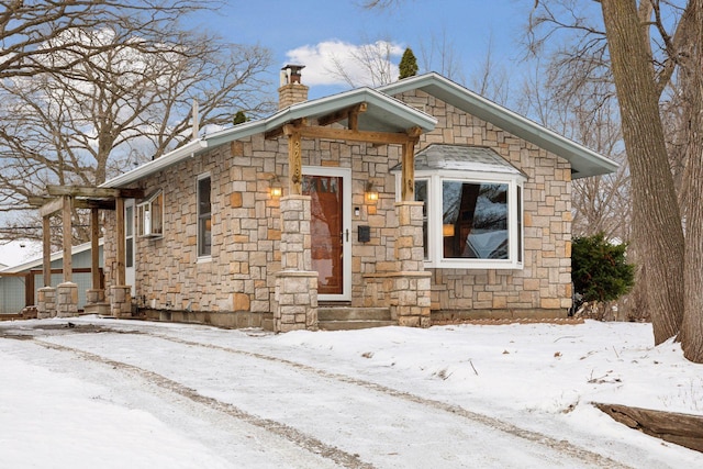 view of front of house