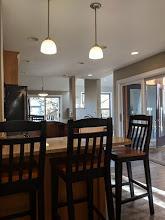 dining room with plenty of natural light