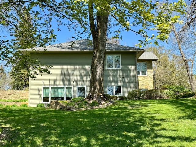 12326 Falk Trl, Northfield, MN 55057 - rear view of house with a yard