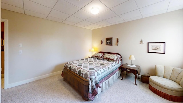 12326 Falk Trl, Northfield, MN 55057 - carpeted bedroom featuring baseboards and a paneled ceiling
