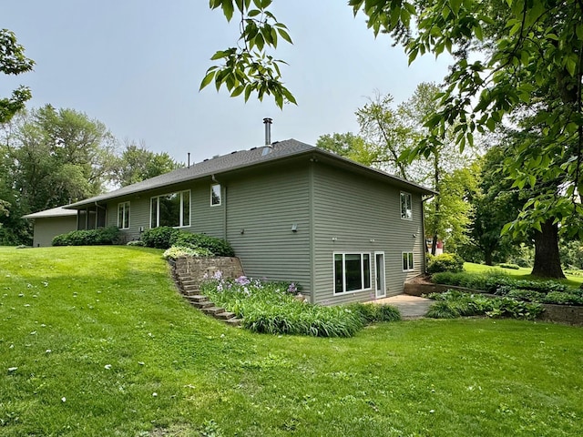 12326 Falk Trl, Northfield, MN 55057 - back of property featuring a yard