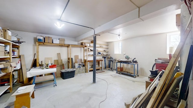 12326 Falk Trl, Northfield, MN 55057 - basement with a workshop area