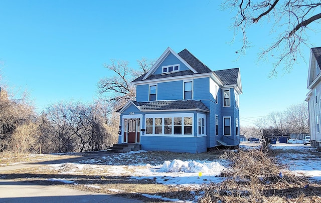 view of victorian-style house