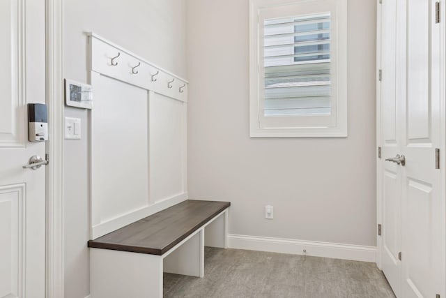 view of mudroom