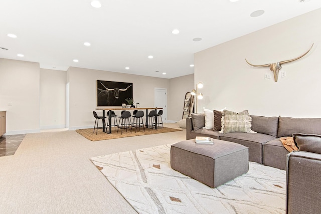 view of living room