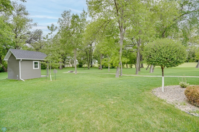 1336 Goldenwood Dr, West Fargo, ND 58078 - view of green lawn with view of scattered trees