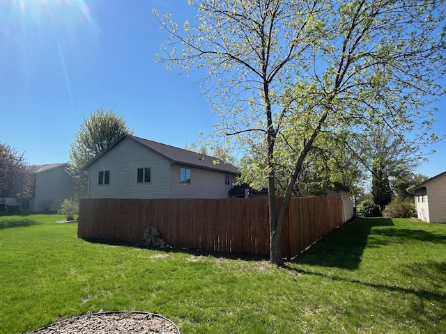 view of side of property