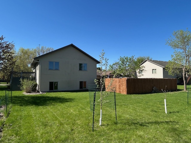view of side of property
