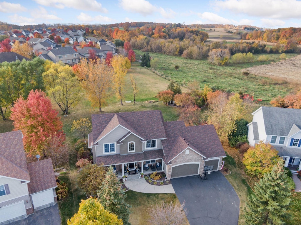 aerial view