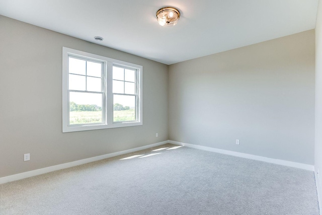 empty room with carpet floors