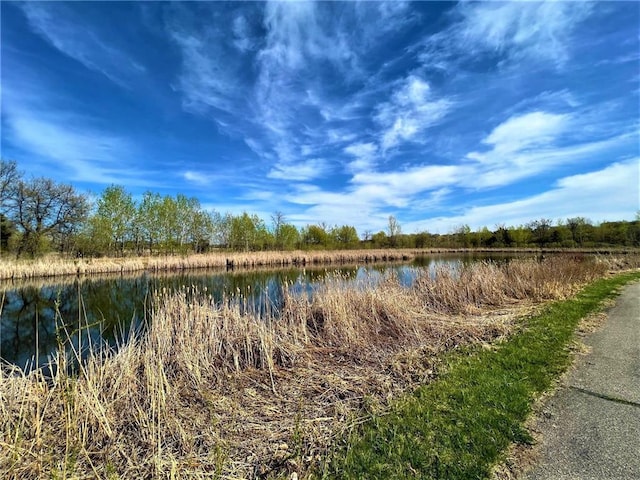 property view of water