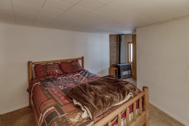 bedroom with carpet flooring