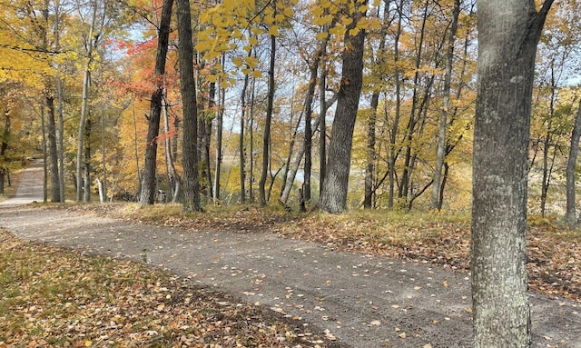 view of road