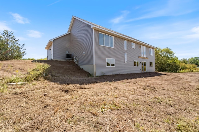 view of back of property