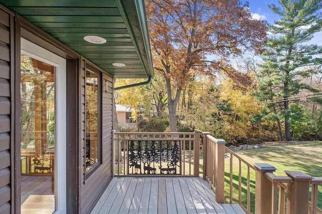 view of deck