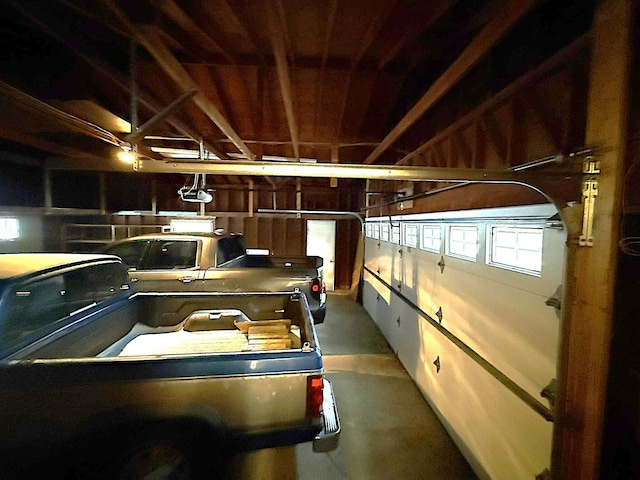 619 10th St, Montevideo, MN 56265 - garage featuring a garage door opener