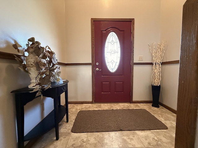 619 10th St, Montevideo, MN 56265 - foyer featuring baseboards