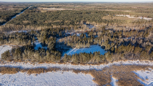 23790 360th St, Huntersville Twp, MN 56464 - birds eye view of property with a water view