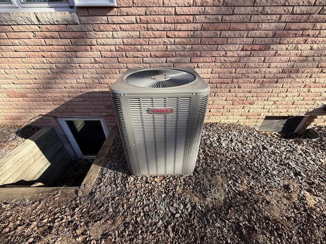 exterior details featuring cooling unit