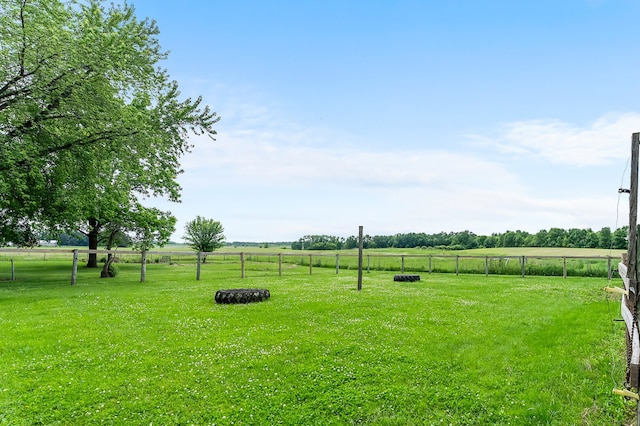 2021 Main St S, Pine City Twp, MN 55063 - view of yard featuring a view of countryside