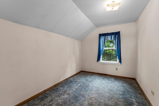 2021 Main St S, Pine City Twp, MN 55063 - bonus room featuring carpet floors and vaulted ceiling