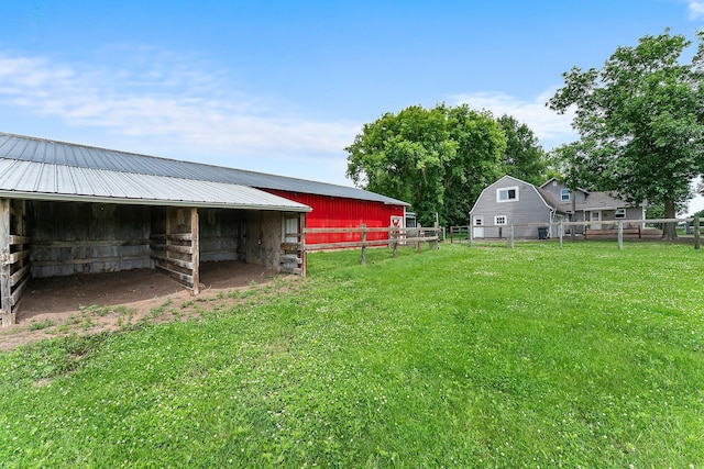 2021 Main St S, Pine City Twp, MN 55063 - view of yard featuring an exterior structure and an outdoor structure