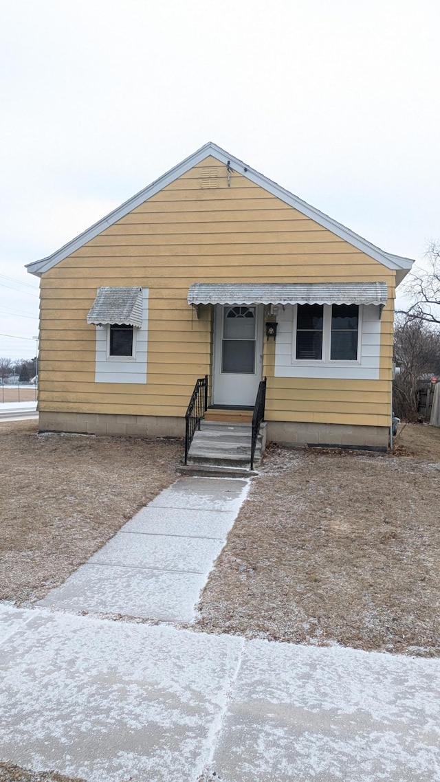 view of front of house