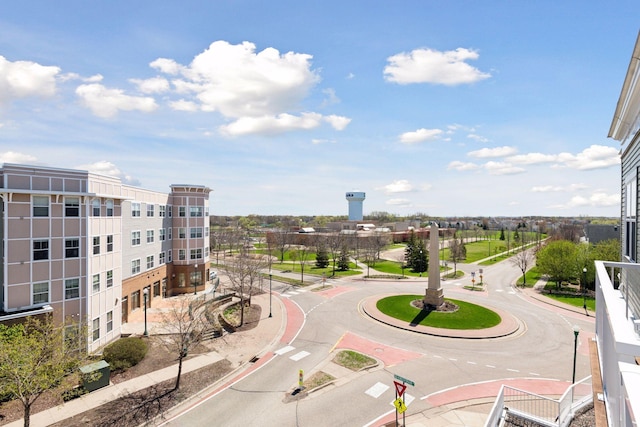 view of community