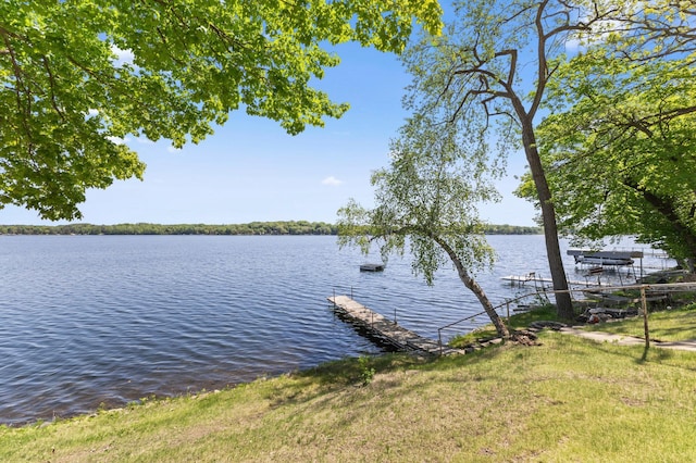 7364 Isaak Ave NW, Annandale, MN 55302 - water view with a dock