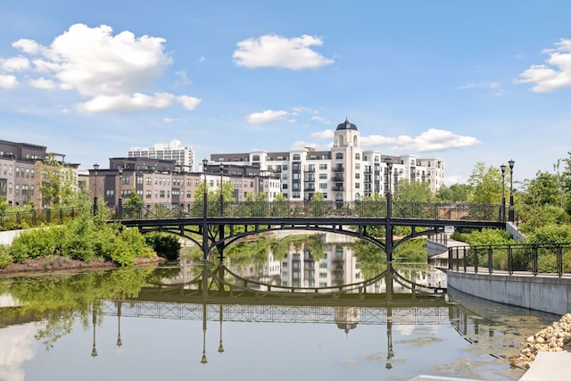 property view of water