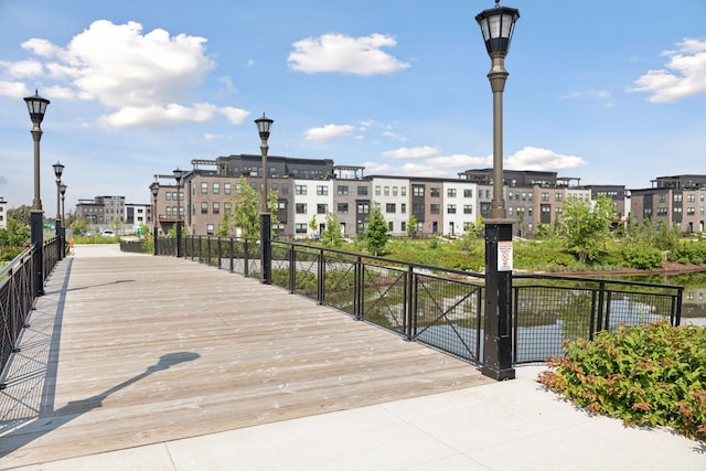 view of community