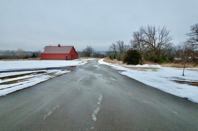 view of road