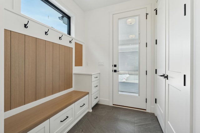 view of mudroom