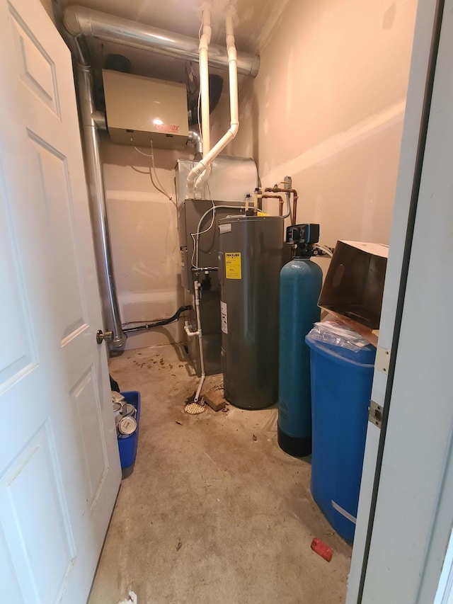 utilities with water heater