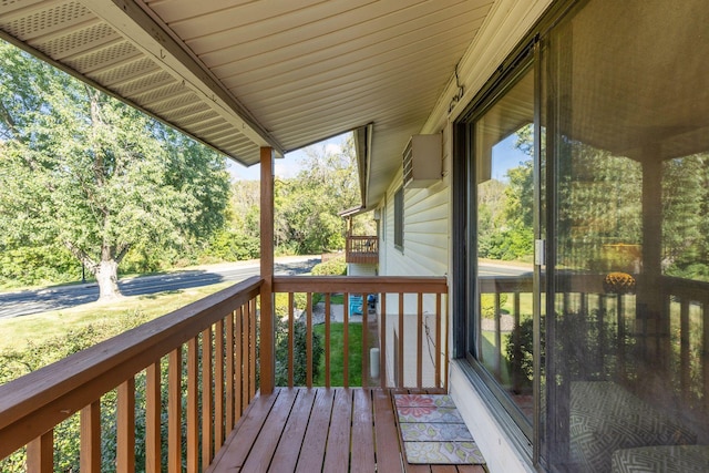 view of deck